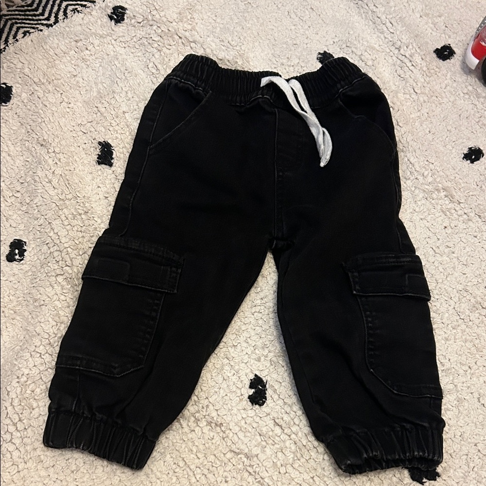 Little Bipsy Black Jeans Relaxed Fit